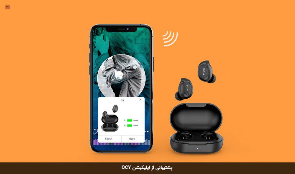 ایرفون بلوتوث شیائومی مدل QCY T9