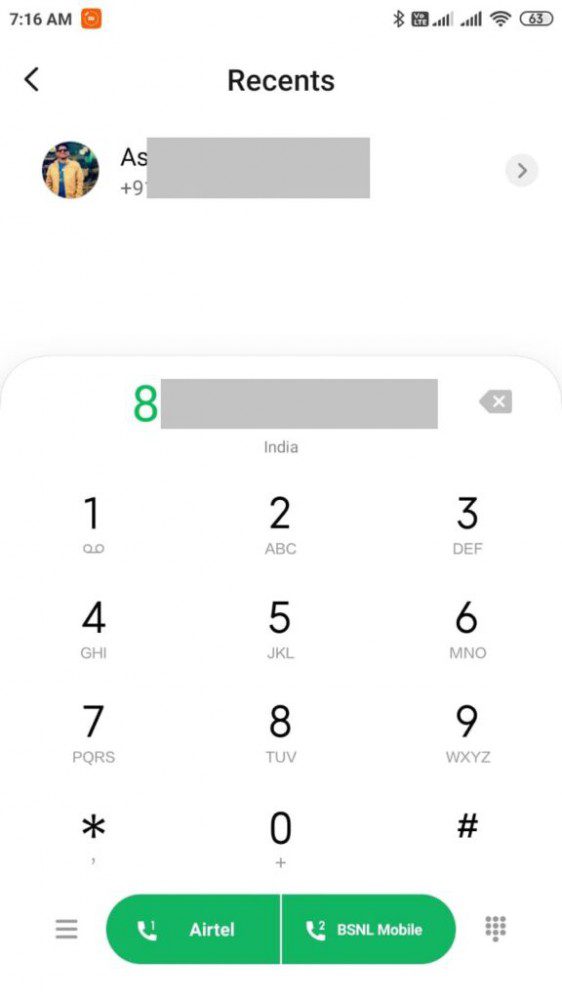 ضبط تماس در گوشی