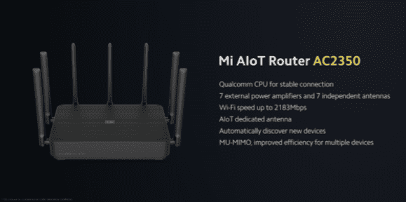 مشخصات روتر AC2350 شیائومی