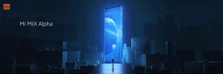 صفحه نمایش Mi mix Alpha