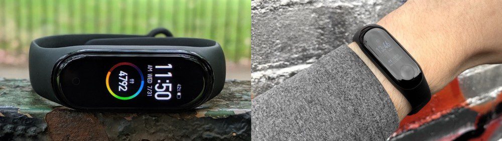 مقایسه mi band 3 و mi band 4